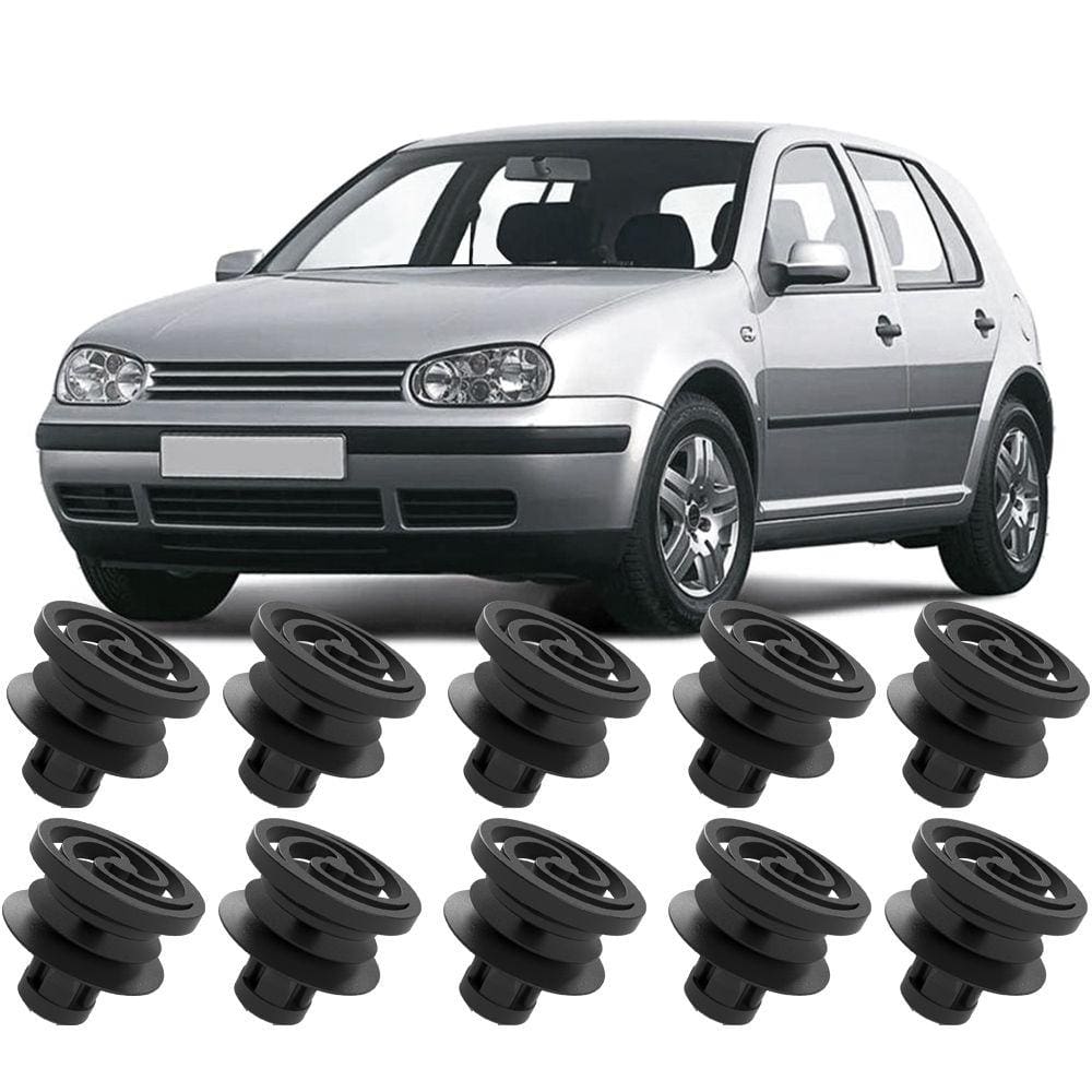 Kit 10 Grampos Presilhas Para Forro Da Porta Golf 2000 2001 2002 2003 20004 2005 2006