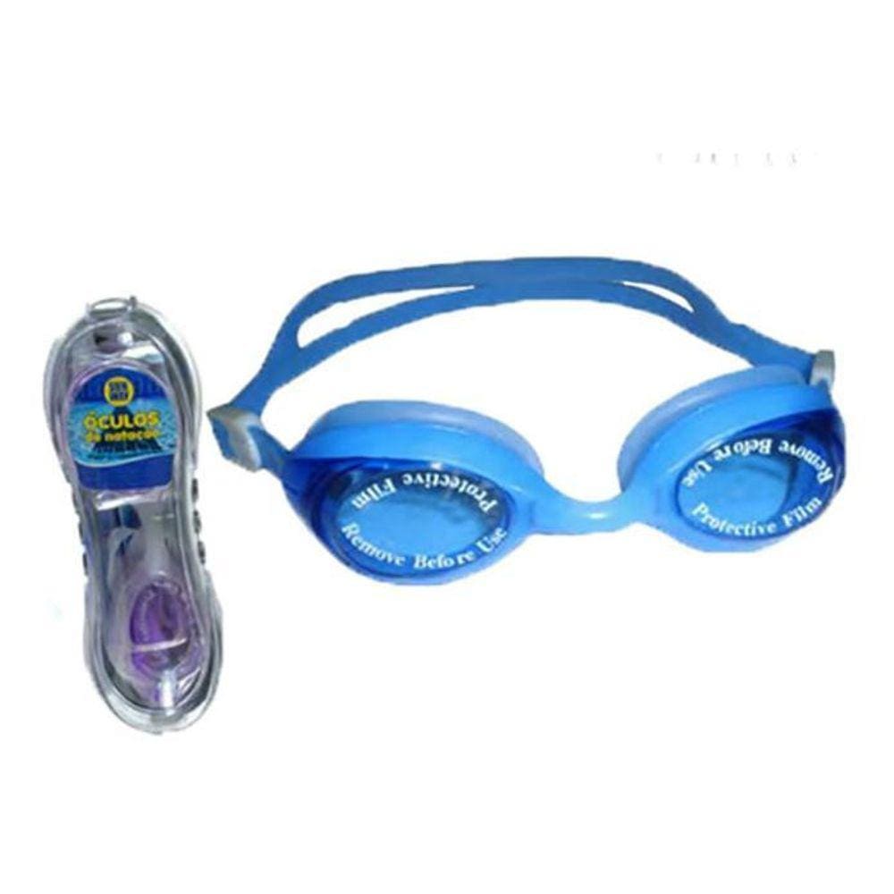 Óculos De Natação Infantil - Azul-Escuro - Elp1053
