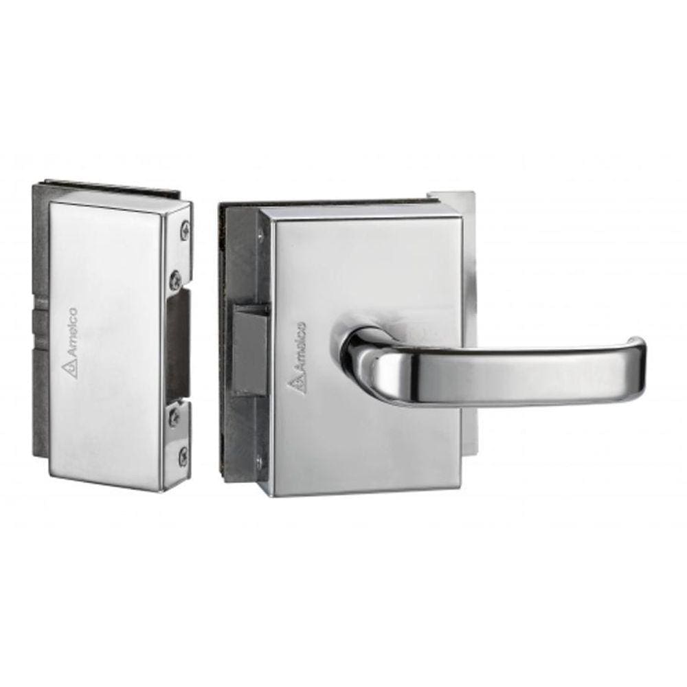 Fechadura Eletronica Para Porta De Vidro Amelco Fv-32Ecra