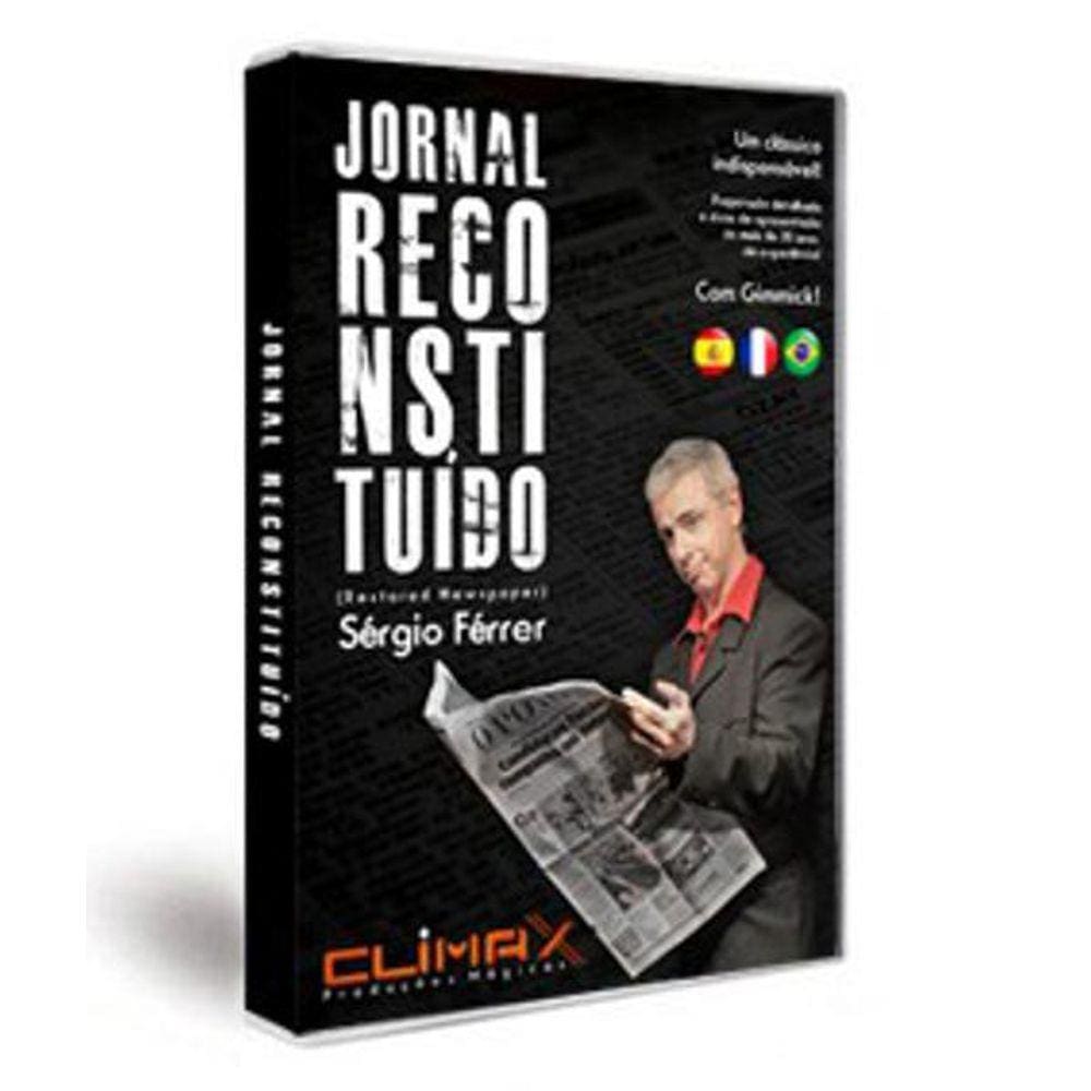 Dvd - Jornal Rasgado Reconstituído + Gmmick D+