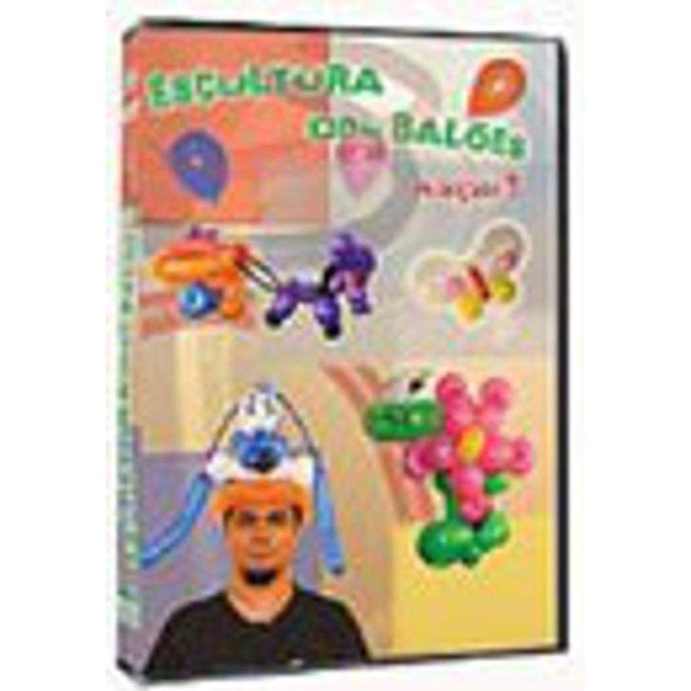 Dvd - Escultura Com Balões - Avançado 3 D+