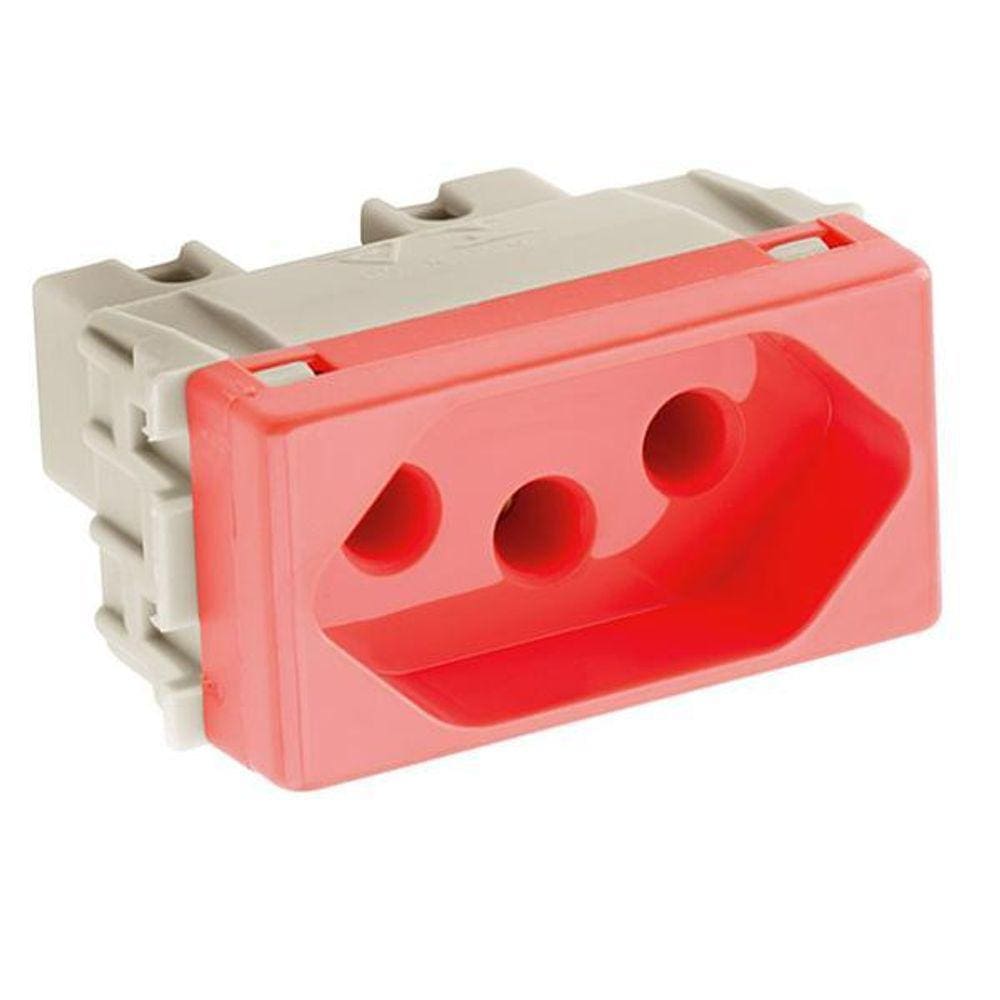 Módulo Tomada Vermelho 20A - Tramontina Liz - 57115033