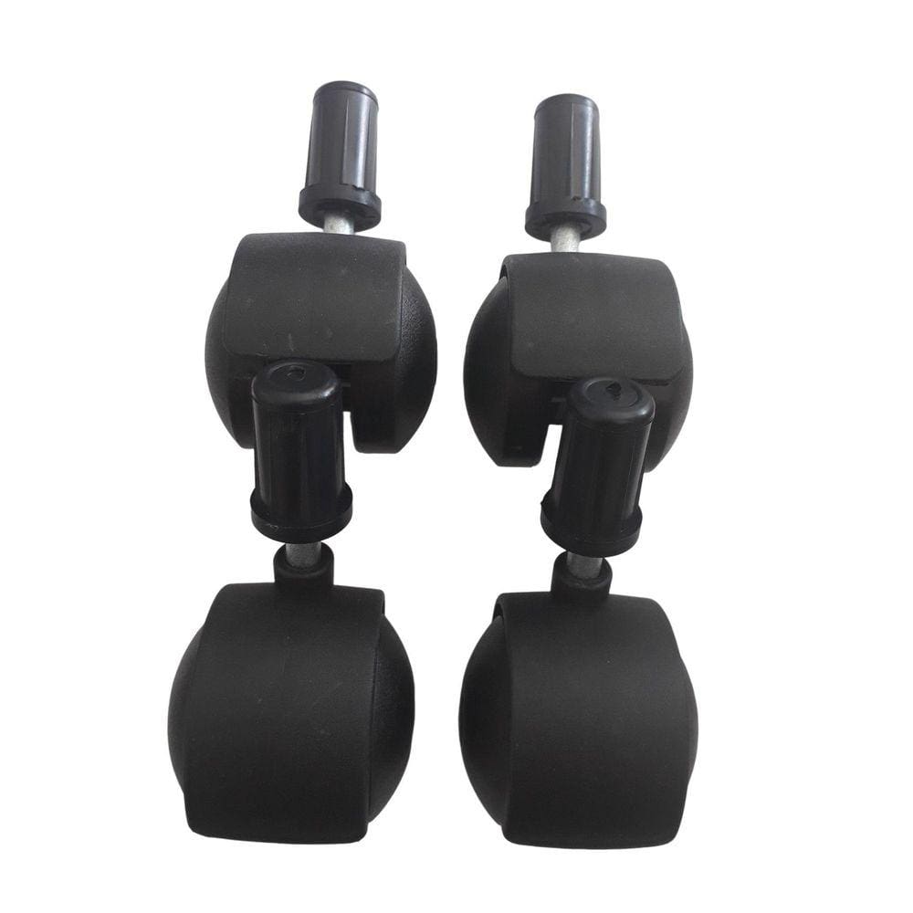 Rodizio Para Móveis Roda De Nylon Kit S40 G Bucha 16 Mm Mf