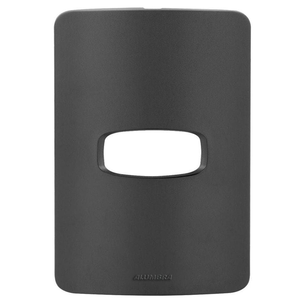 Placa 1 Módulo 4X2 - Alumbra Gracia Black Maxx - Gbmx036