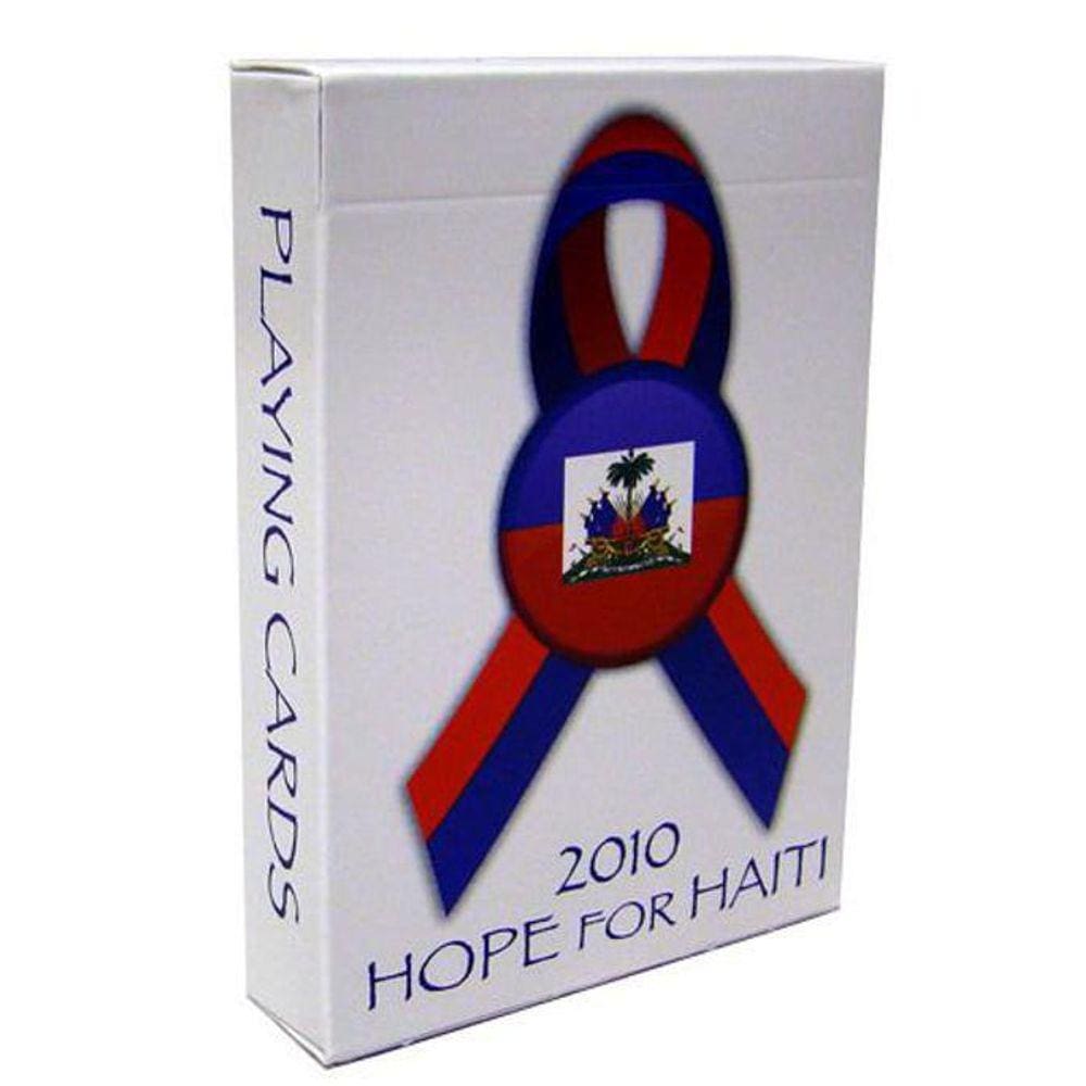 Baralho Bicycle 2010 Hope For Haiti R+