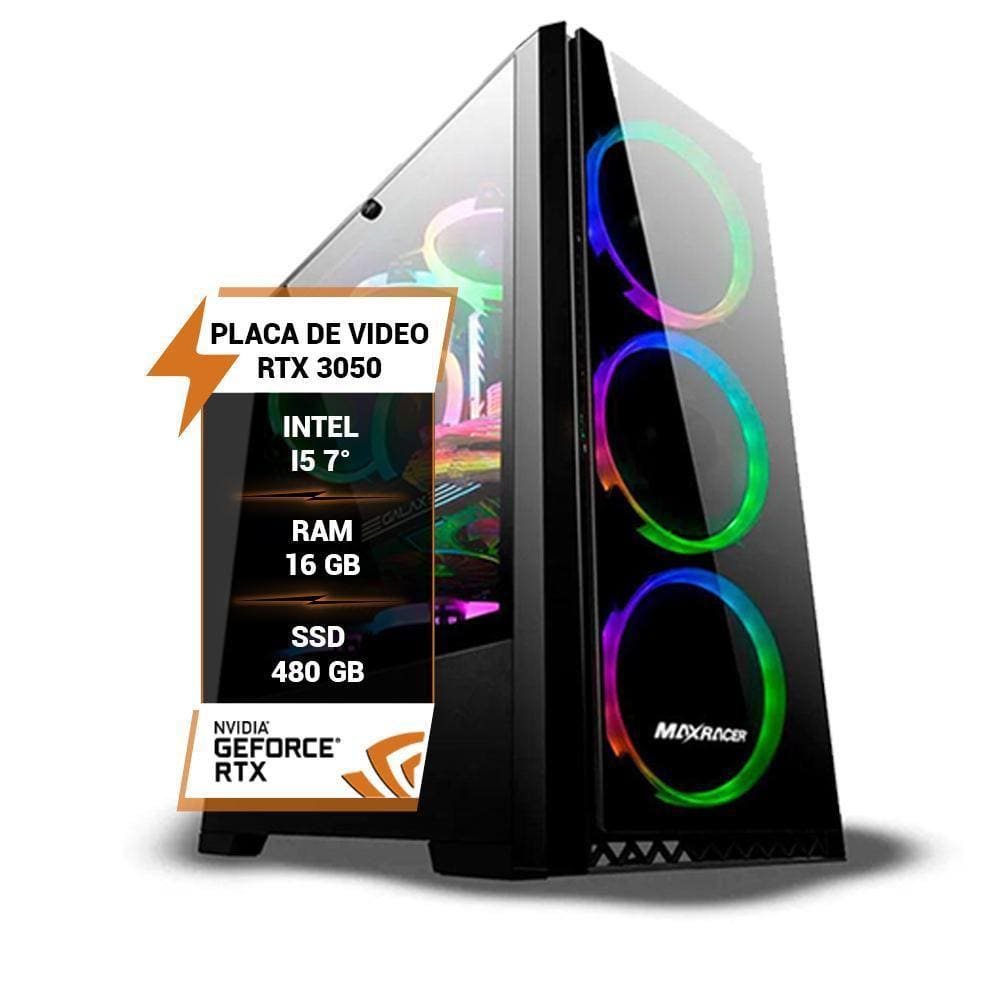 Pc Gamer Intel Core I5 7 16Gb Ram Ddr4 Rtx 3050 8Gb Ssd