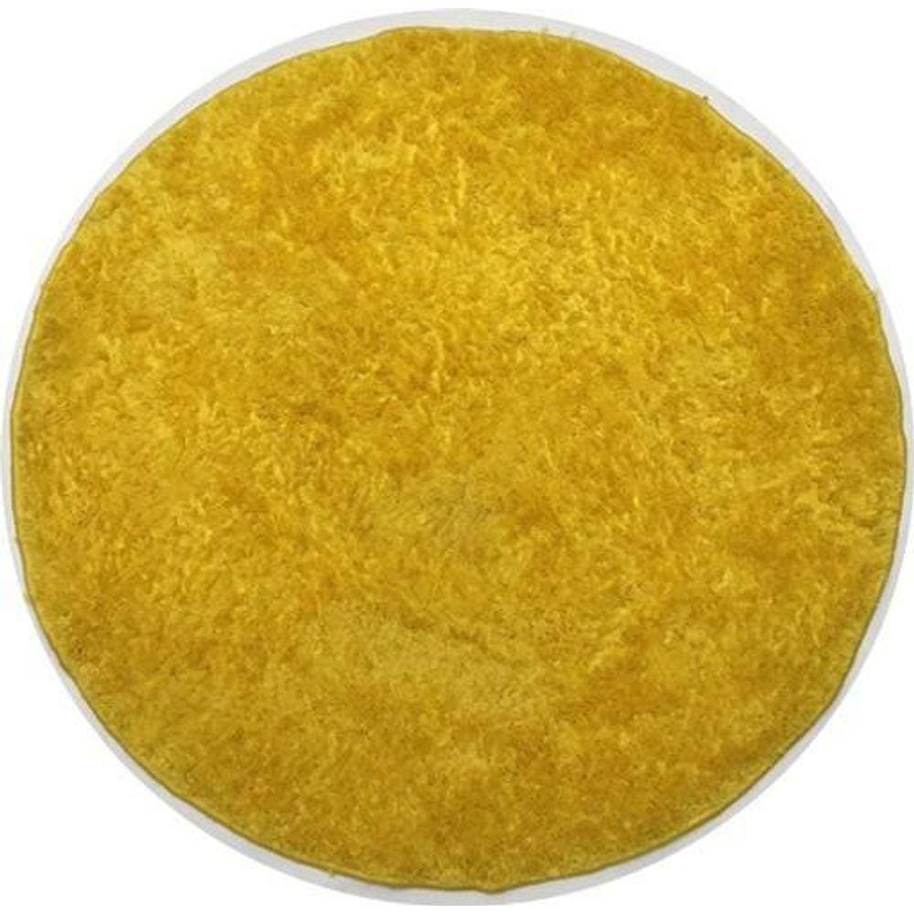 Tapete Classic 150 Redondo Amarelo