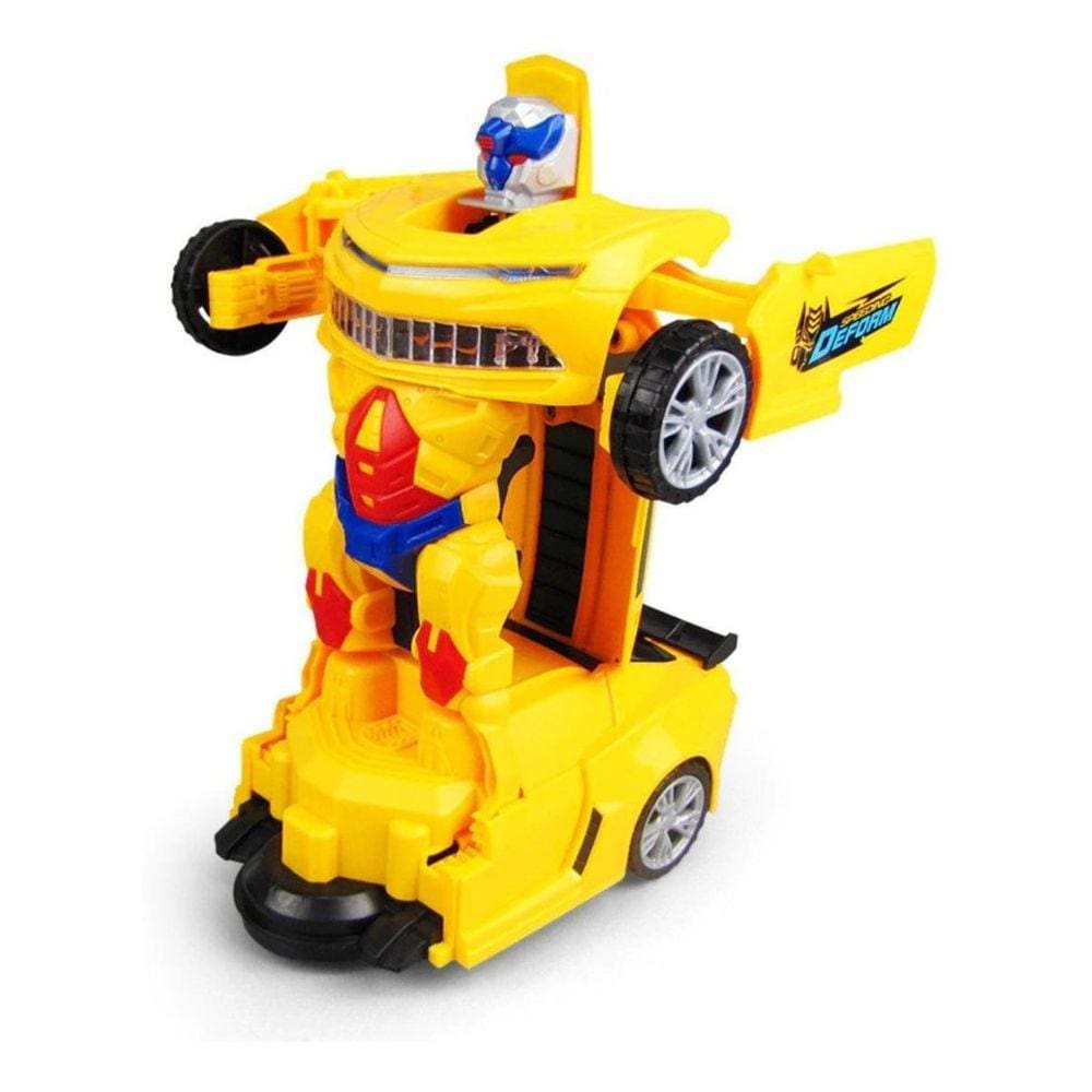 Carro Carrinho Transformers Camaro Presente Para Crianças