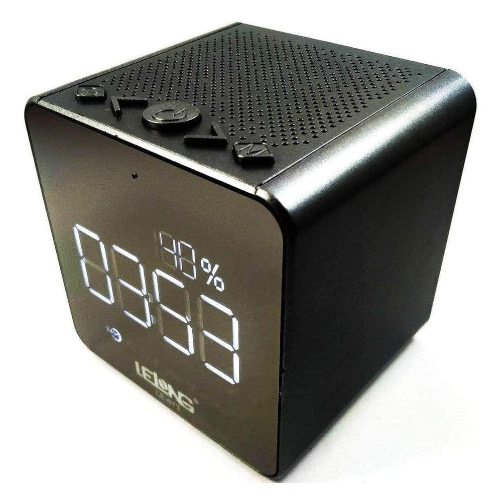 Radio Relogio Alarme Bluetooth E Cartao De Memoria Le-673
