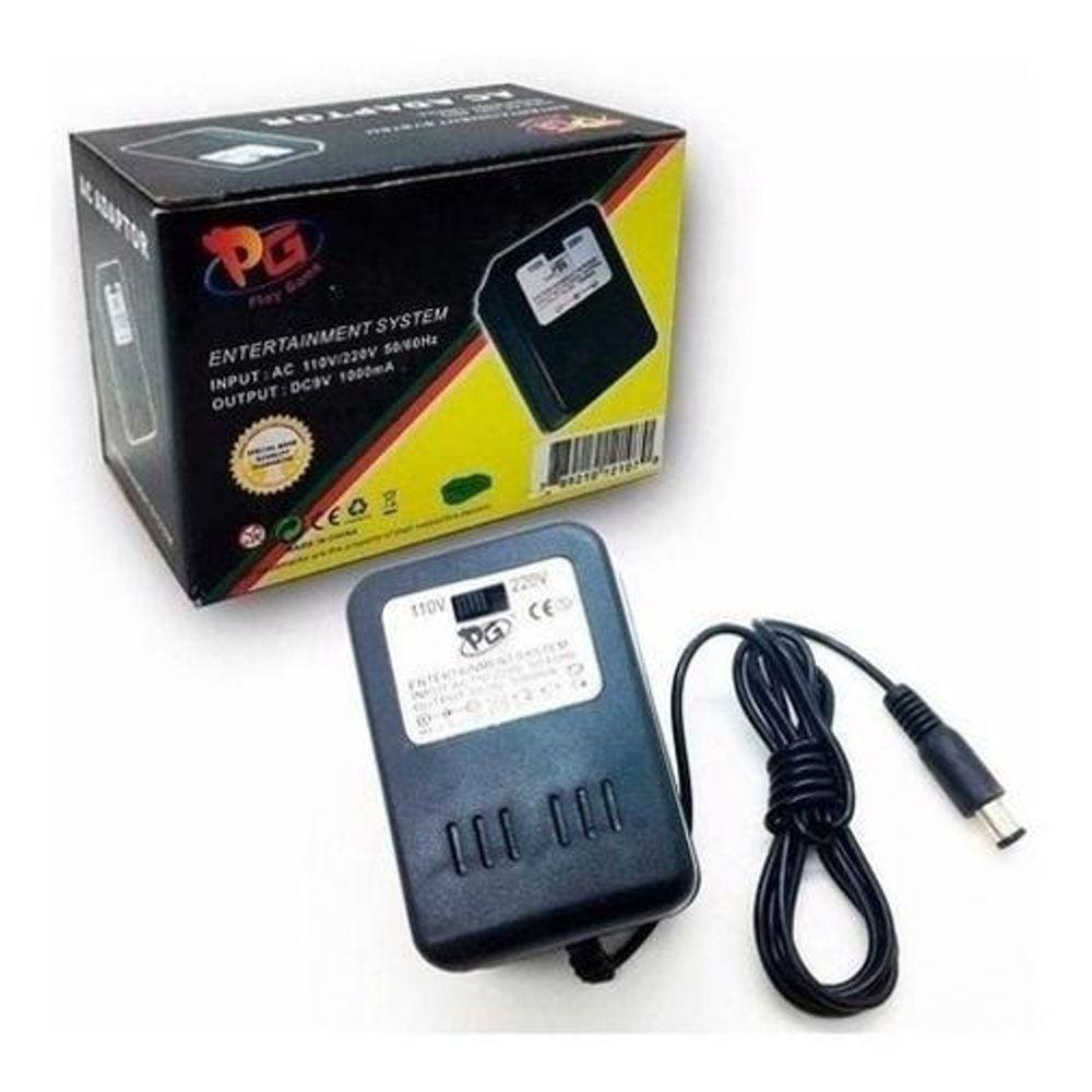 Fonte Carregador Super Nintendo, Super Nes, Snes, Bivolt
