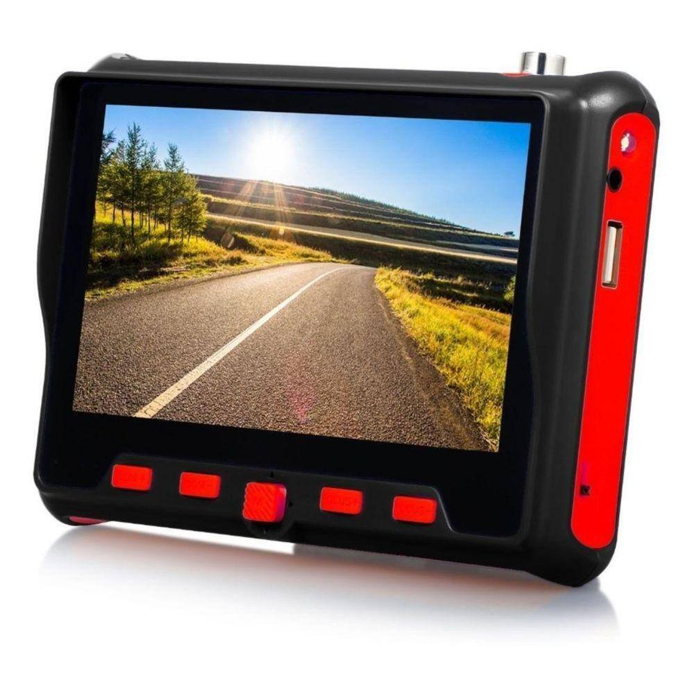 Testador De Camera Monitor 5 Video Hd Cctv Ahd Cvi