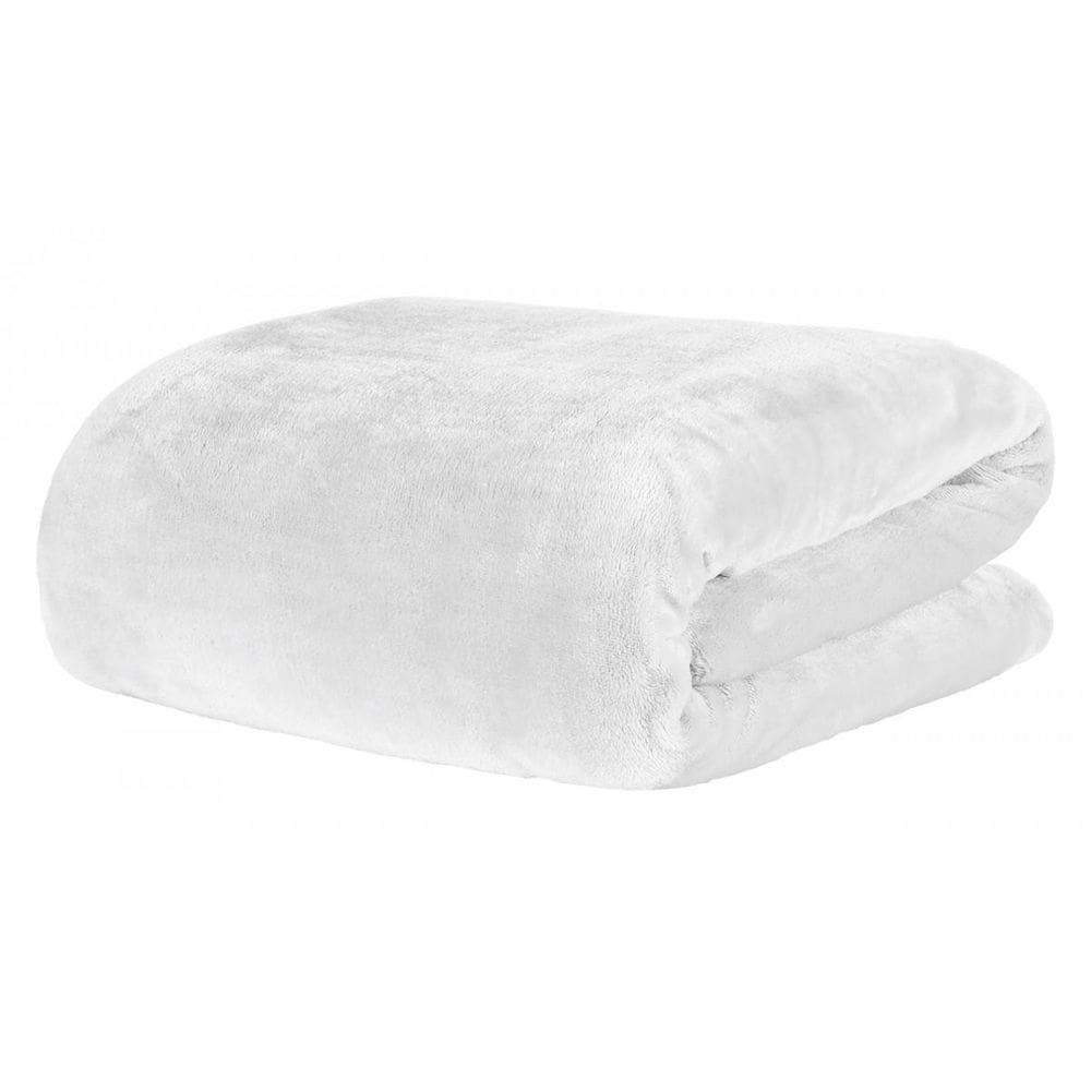 Cobertot Blanket Queen Branco Kacyumara