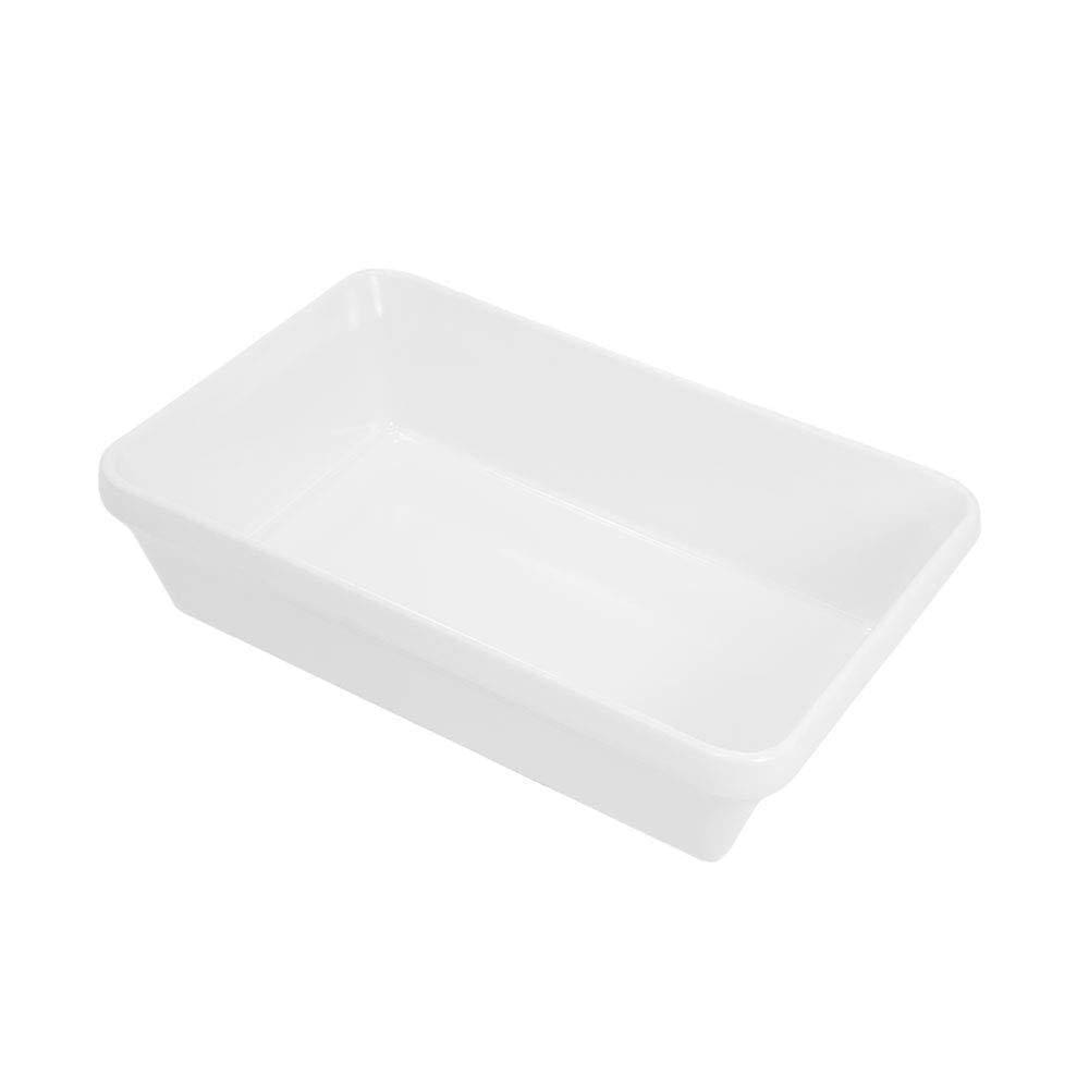 Travessa Retangular Funda De Melamina 23X14Cm.