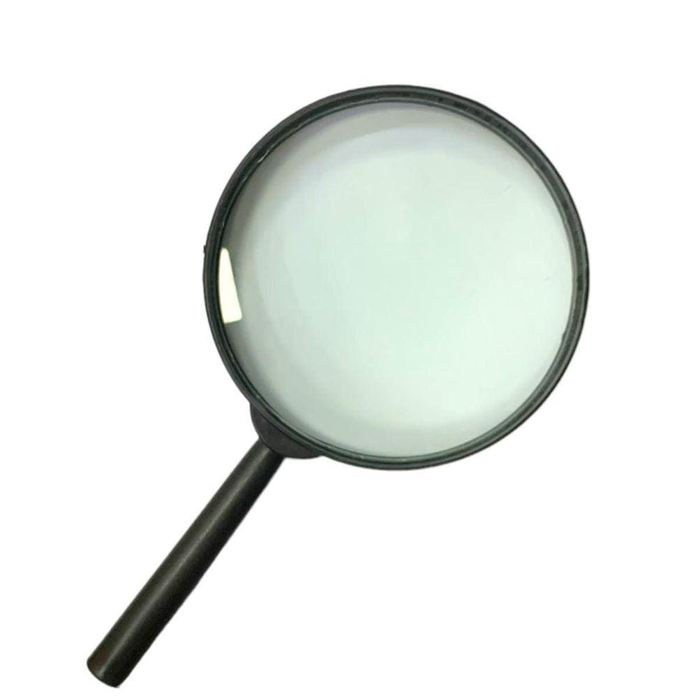 Lupa Lente De Aumento Hd Vidro Óptico Resistente Maxmidia