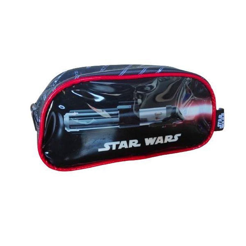 Estojo Infantil Star Wars Disney Organizador Porta Lápis
