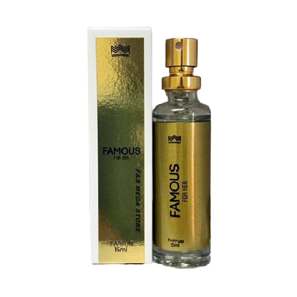 Perfume Feminino Famous For Her Amakha Paris 15Ml Para Bolso
