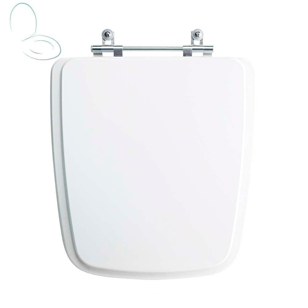 Assento Sanitário Tampa de Vaso Branco Resina Poliester Suite para bacia Incepa