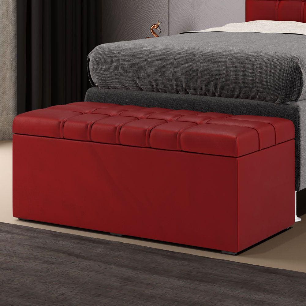 Calçadeira Alpha 90 / N-033 Veludo Vermelho