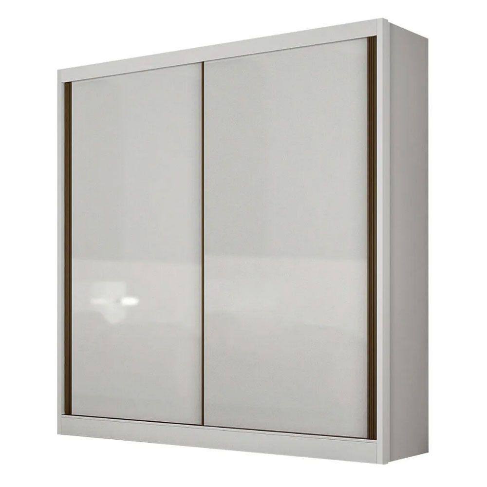 Guarda Roupa Solteiro 2 Portas 3 Gavetas Virtus 100 MDF Novo Horizonte