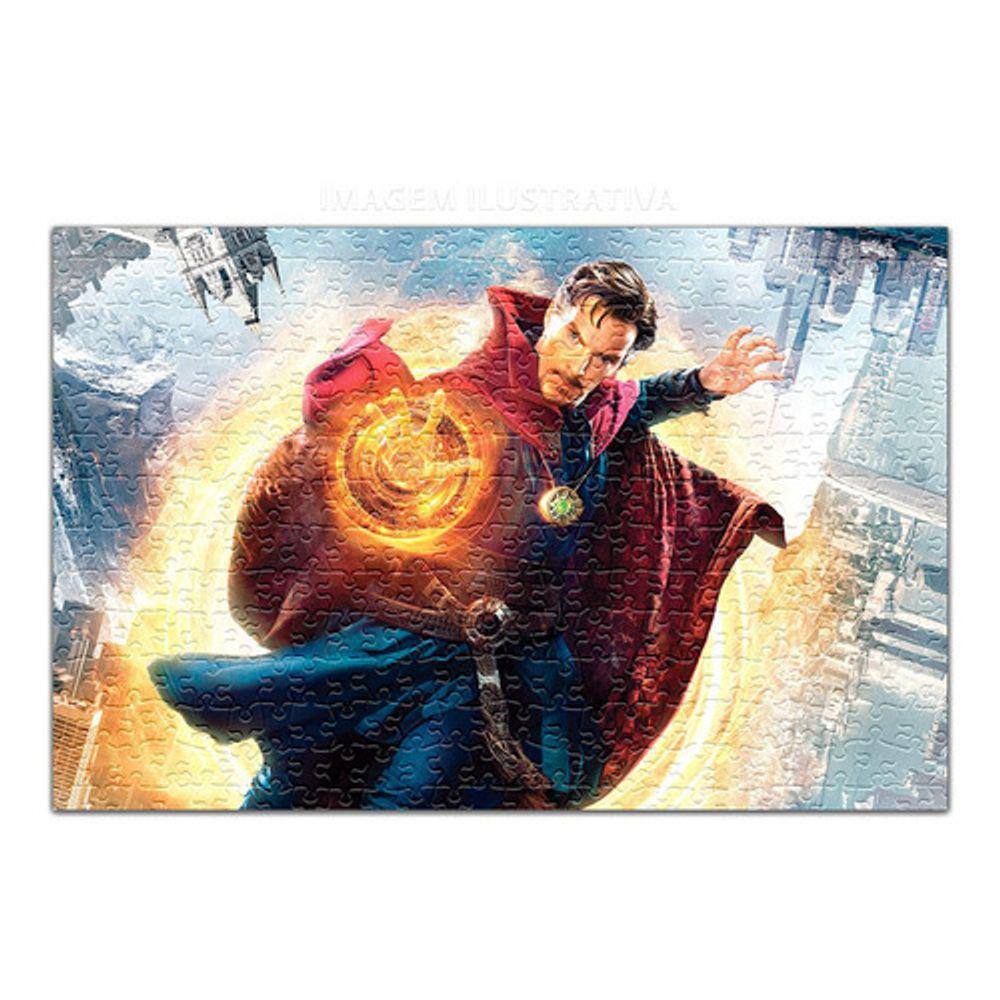 Quebra Cabeça Doutor Estranho Personalizado120 Peças 001