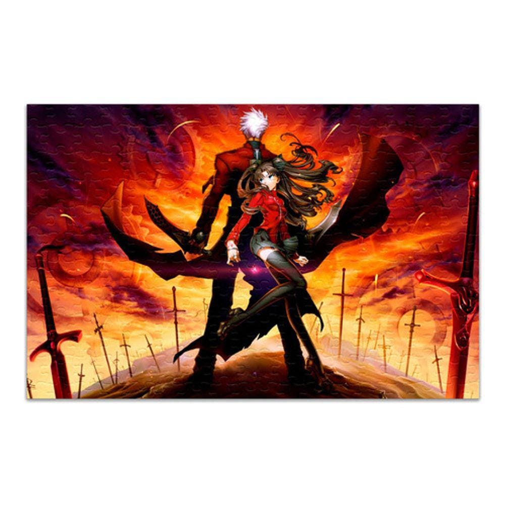 Quebra Cabeça Fate / Stay Night Personalizado 120 Peças 002