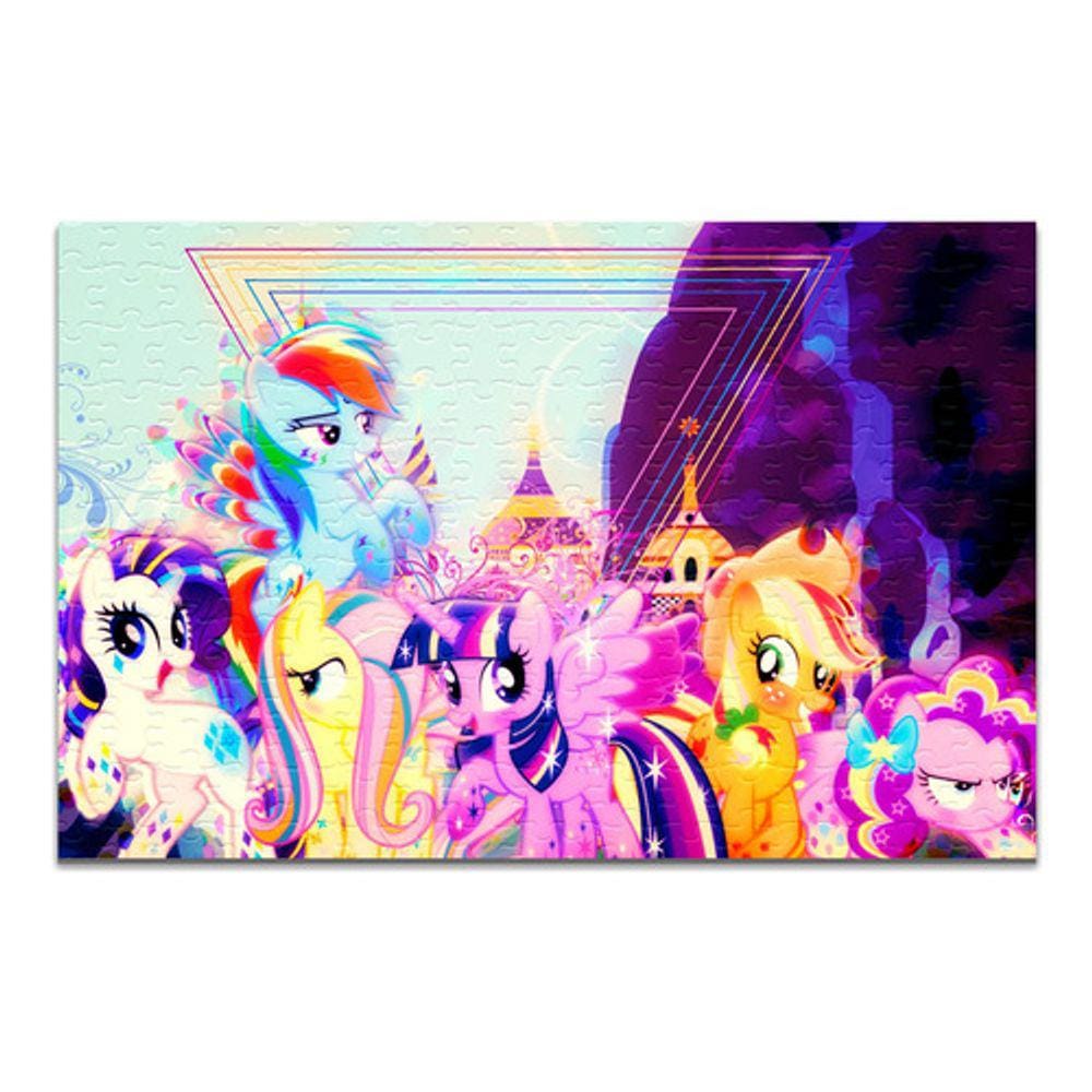 Quebra Cabeça My Little Pony Personalizado 120 Peças 001