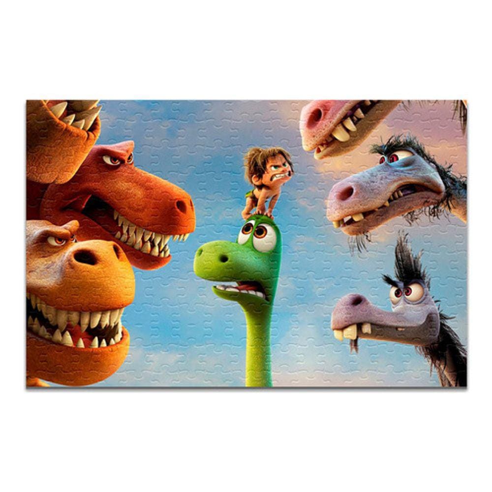 Quebra Cabeça O Bom Dinossauro Personalizado 120 Peças