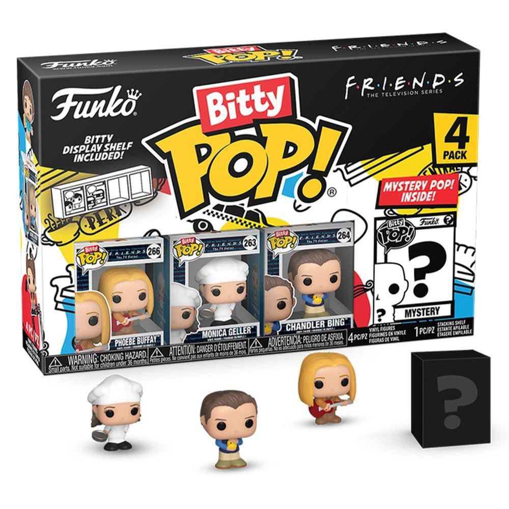 Funko Bitty Pop Friends Phoebe Buffay 4 pack