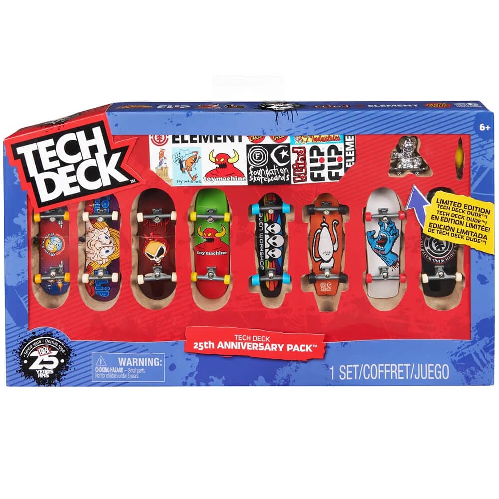 Skate De Dedo Pack Especial 25 Anos Tech Deck Sunny