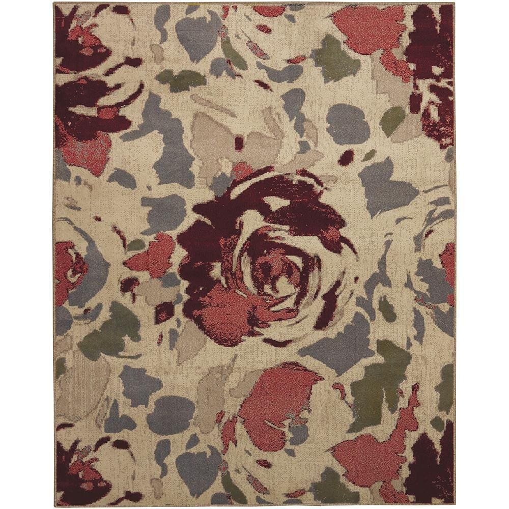 Tapete Para Sala Lyre Floral 3,00x4,00 São Carlos