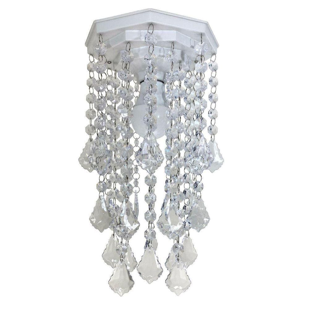 Lustre de cristal acrílico alto brilho - Design moderno
