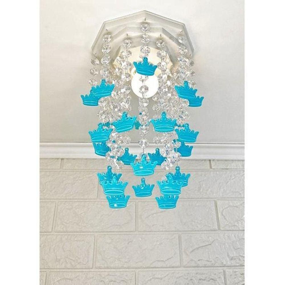 Quartinho De Bebê Simples Lustre Infantil Luminária Menino