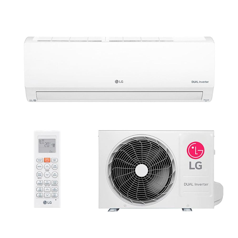 Ar Condicionado Split Hw R-32 LG Dual Inverter Voice + IA 9000 Btus Quente/Frio 220V S3-W09AA31C