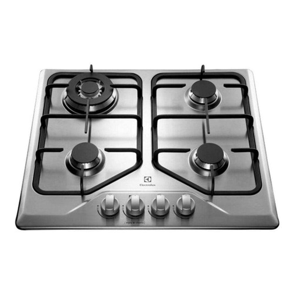 Cooktop 5 Bocas Electrolux a Gás Inox Home Pro Bivolt GF90X Dual