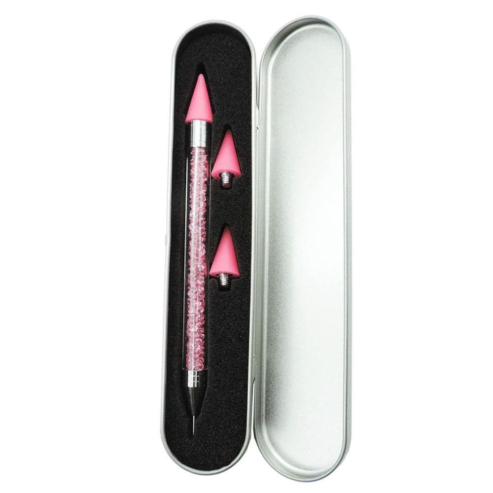 Caneta pontilhada Rhinestone Picker para Sewian com caixa de metal