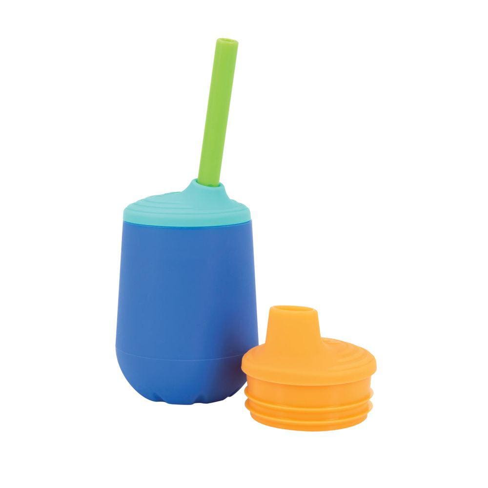 Conjunto de copos de treinamento Nuby First, copo de silicone de 118 ml com bico