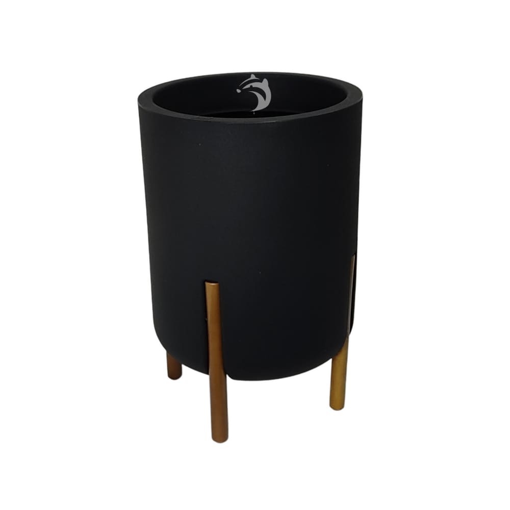 Vaso Cilíndrico Decore Polietileno 51x33x33cm Japi