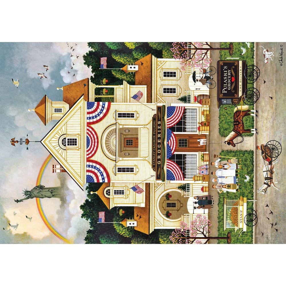 Quebra-cabeça Buffalo Games Charles Wysocki 500 peças