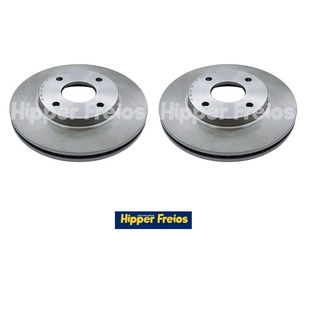 Disco Freio Dianteiro Ventilado New Fiesta Ka Ae8z1125a Hf18h