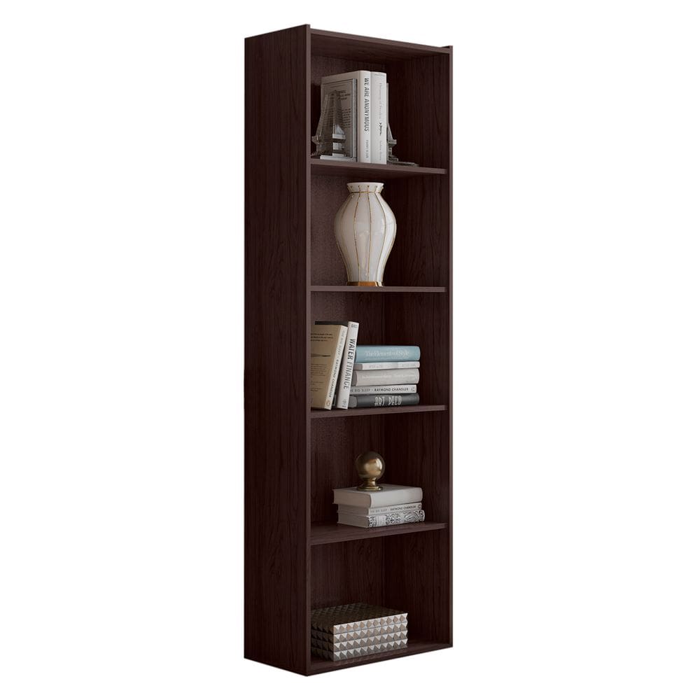 Estante Para Livros com 4 Prateleiras 60cm Julia Castanho - Montanaris Decor