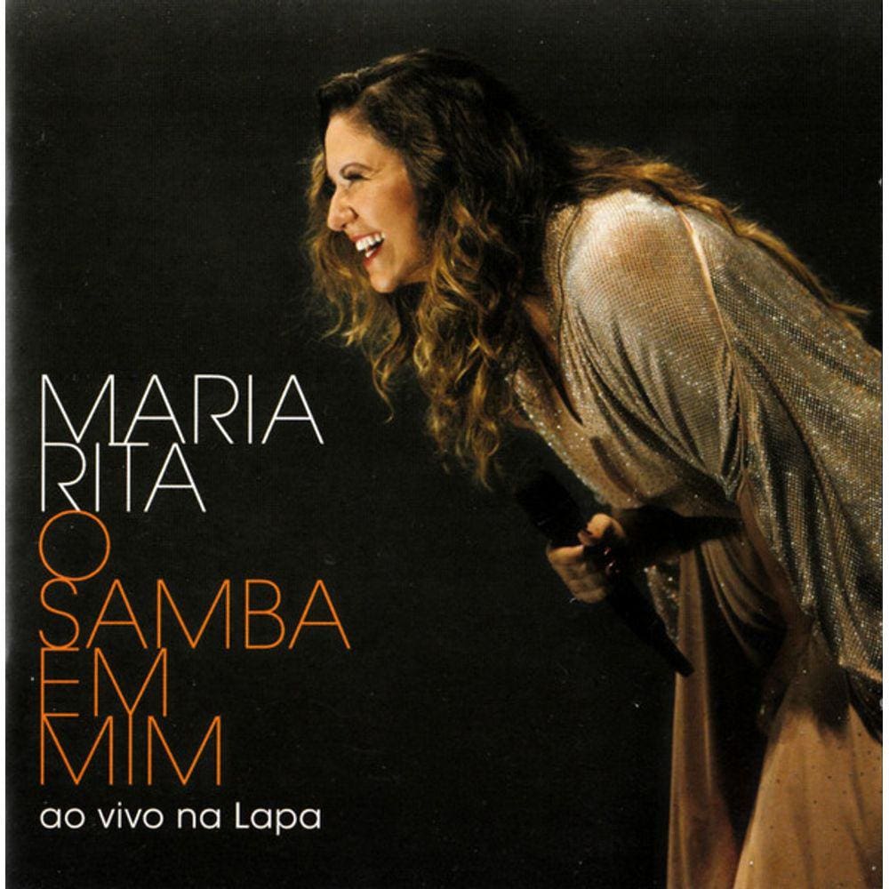 Cd Maria Rita – O Samba Em Mim Ao Vivo Na Lapa