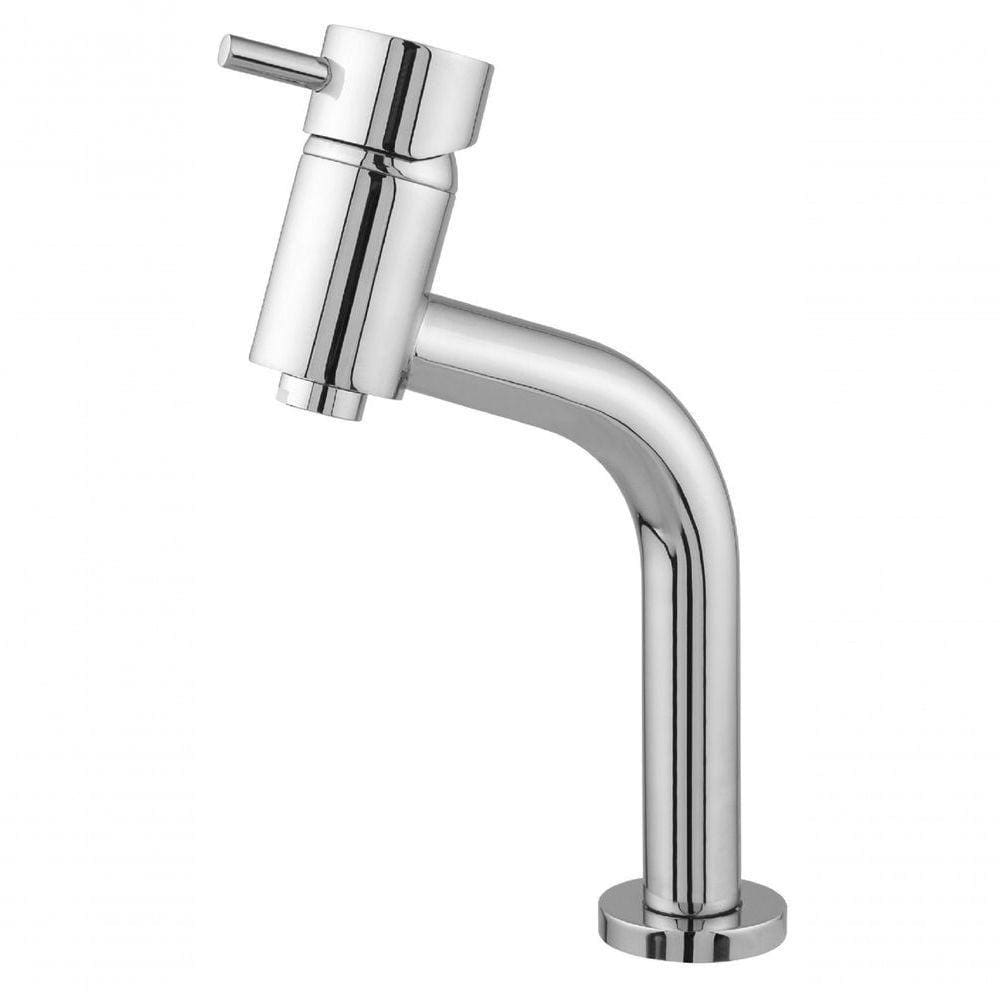 Torneira Monocomando Para Cozinha E Lavatorio Metal Bica Baixa 16 Cm