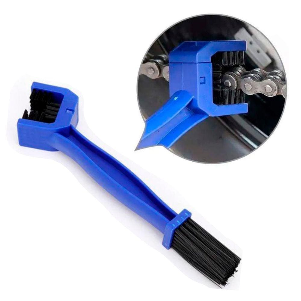 Escova P/ Limpeza Corrente Transmissão Moto Bike Bicicleta