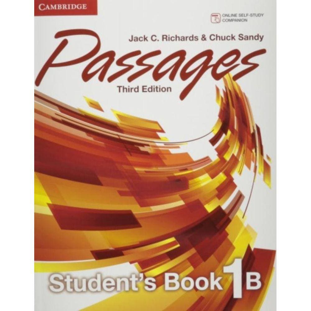 Passages 1B Sb With Online Wb B - 3Rd Ed