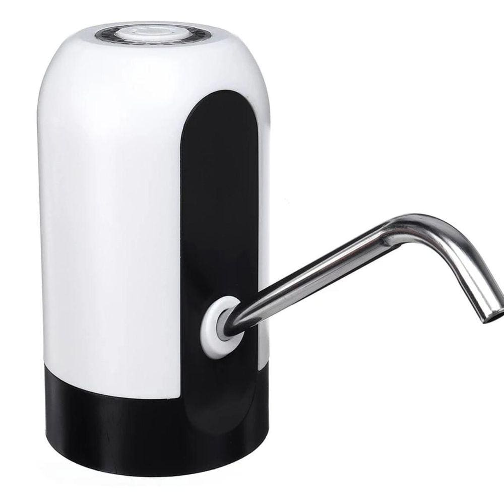 Bomba de Água Elétrica Haiz Recarregável - Preto - 13cmx5cm
