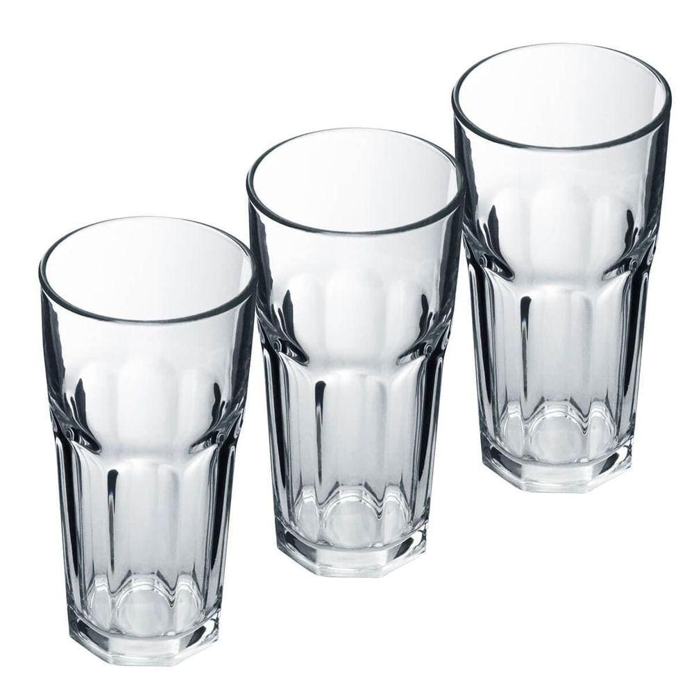 Conjunto De Copos Tipo Milkshake Long Drink 325Ml 3 Peças