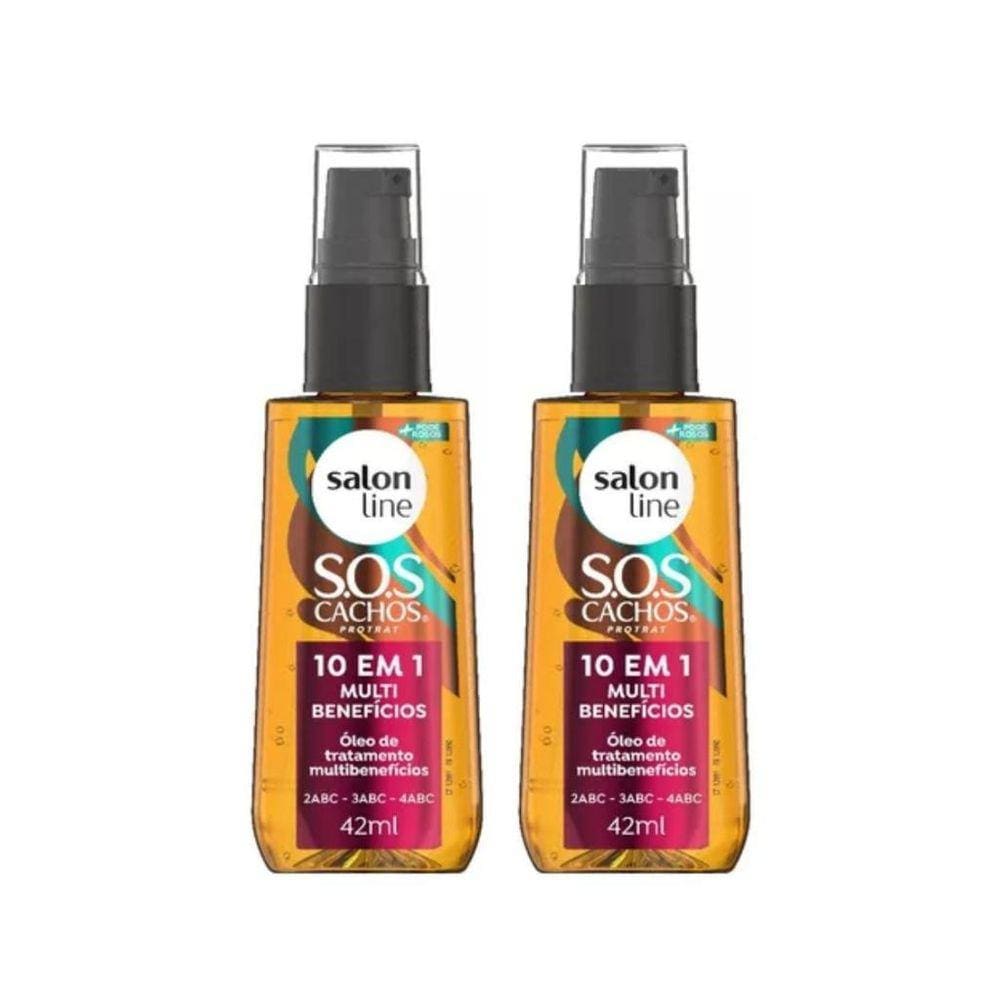 Oleo Capilar Salon Line 42Ml Sos Cachos 10Em1 Multi - Kit2Un