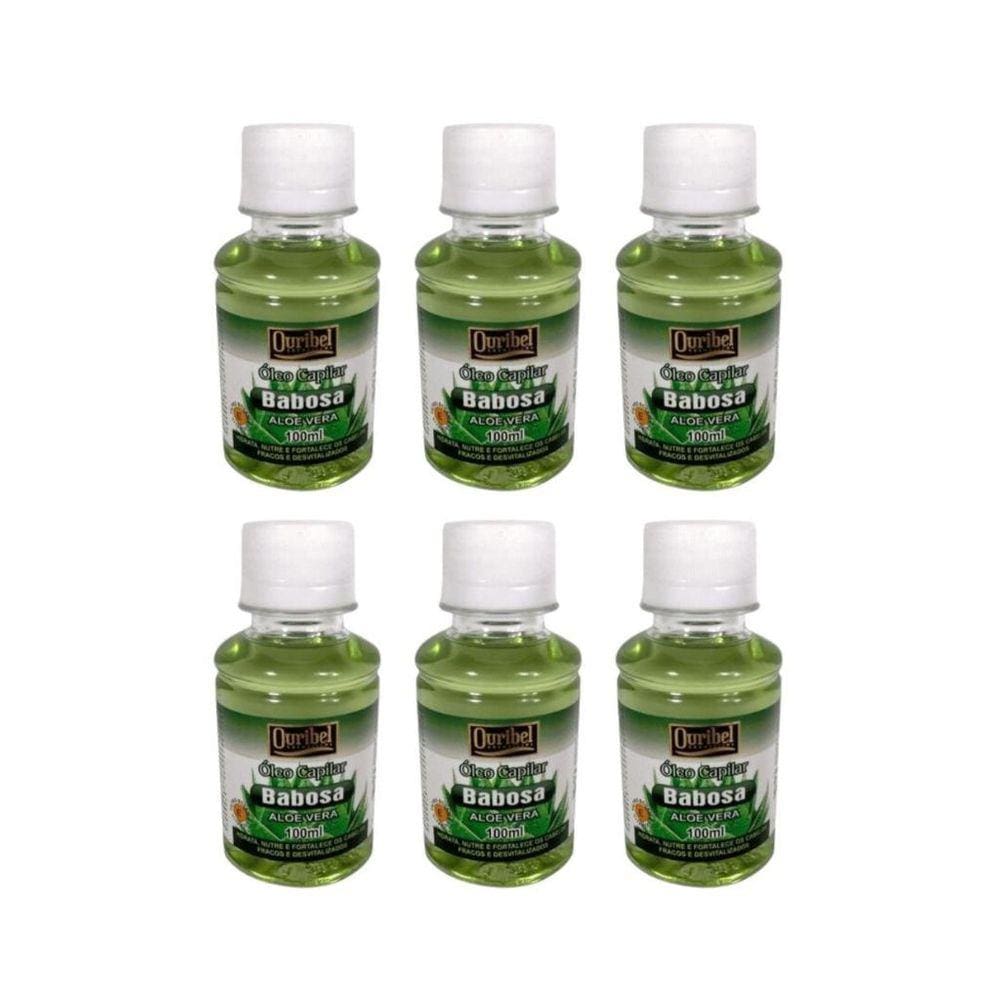 Oleo Capilar Ouribel Babosa 100Ml - Kit Com 6Un