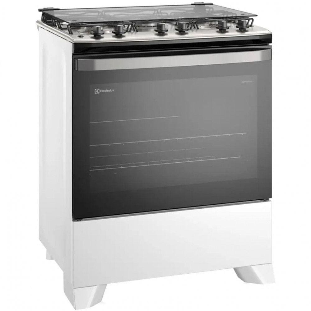 Fogão Electrolux Efficient 5 Bocas Automático Mesa de Inox Tripla Chama