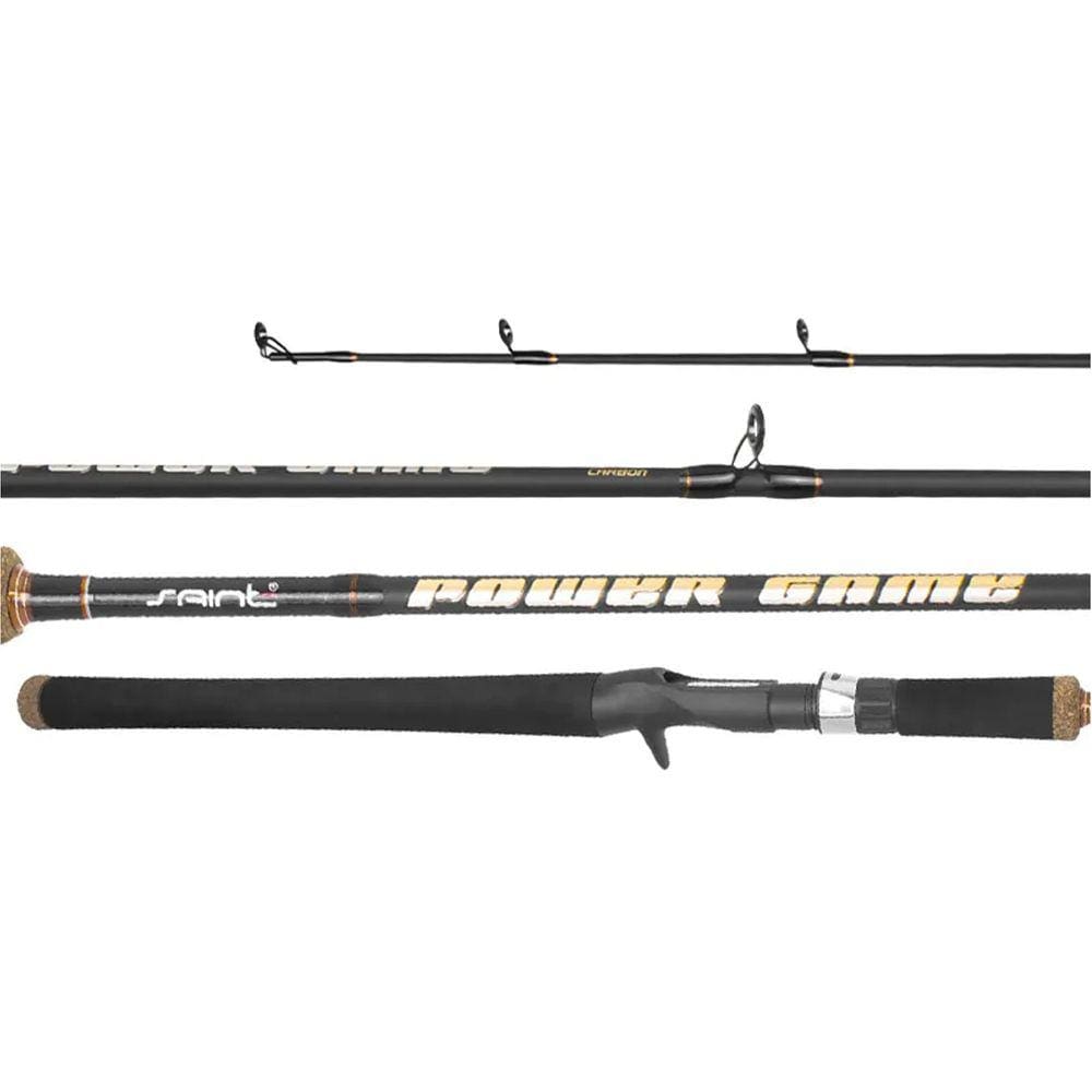 Vara Carretilha Pesqueiro Saint Power Game 2102BC 2,10m 20-40lbs IM6 2 Partes